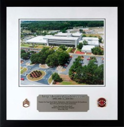 Custom Framed Winn Army Community Hospital - Military Photo