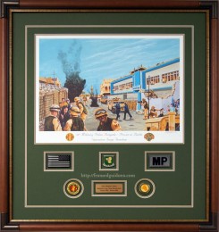89th Military Police Brigade - "Proven In Battle" Framed Print