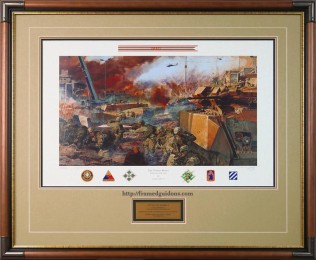 The Tipping Point  - Limited Edition Framed Military Print