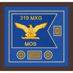 Air Force 20” x 15” Guidon Design 2015-D2-M6 Framed