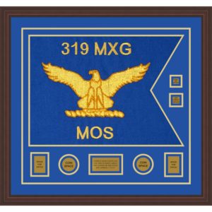 Air Force 28” x 20” Guidon Design 2820-D3-M6 Framed