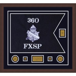 Civil Affairs 28” x 20” Guidon Design 2820-D2-M6 Framed