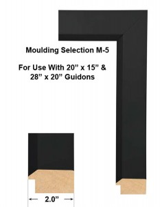 Framed Guidons Moulding Selection M-5