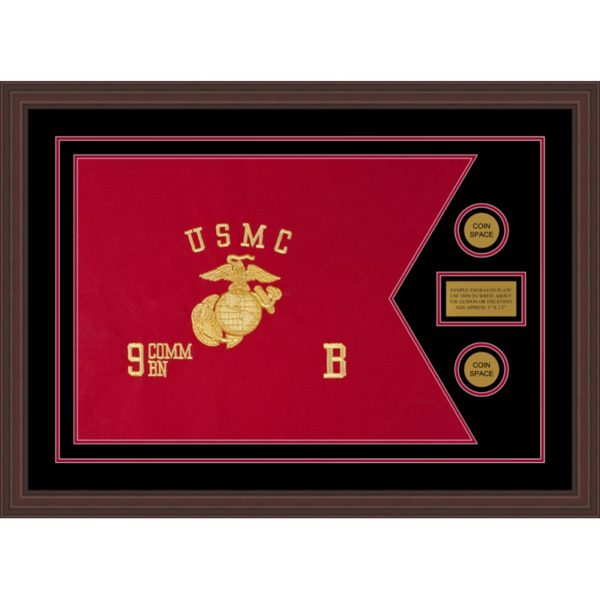 Marine Corps 28” x 20” Guidon Design 2820-D1-M6