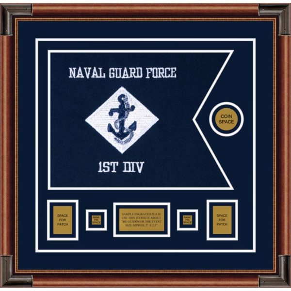 Navy 20” x 15” Guidon Design 2015-D1-M4