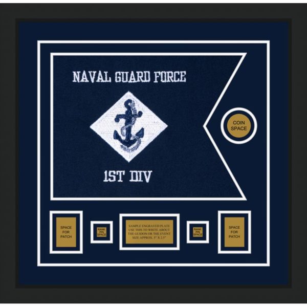 Navy 20” x 15” Guidon Design 2015-D1-M5