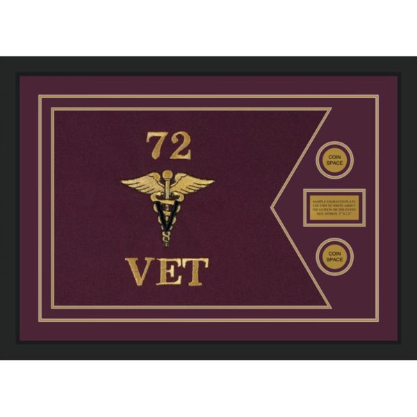 Veterinary Corps 28” x 20” Guidon Design 2820-D1-M5