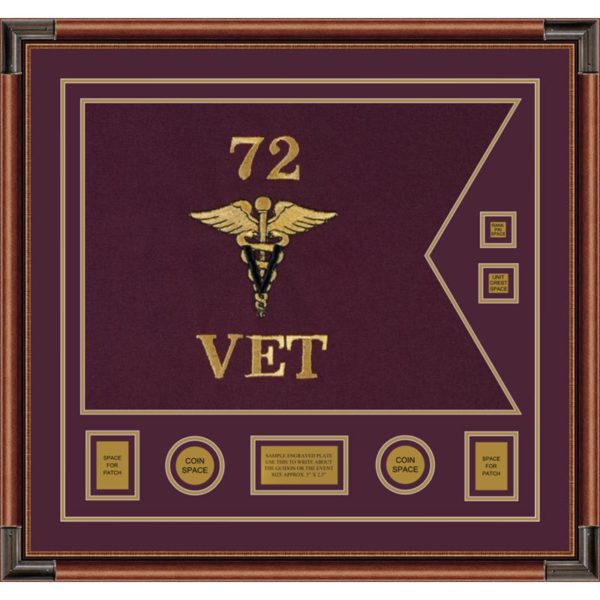 Veterinary Corps 28” x 20” Guidon Design 2820-D3-M4