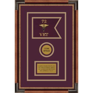 Veterinary Corps 7” x 5” Guidon Design 75-D3-M1