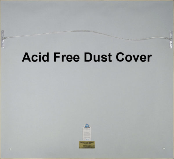 AcidFree Dust Cover Framed Guidons*