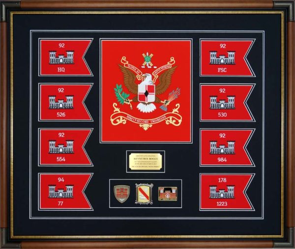 Guide To Quality Custom Military Framing Framed Guidons