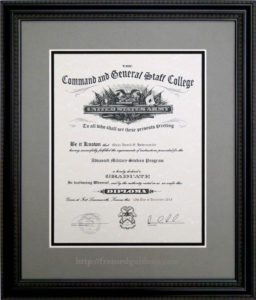 Command and General Staff College Diploma