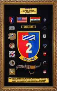 Military Shadow Box Example - 2nd Brigade Combat Team, 3rd Infantry Division Military Memorabilia
