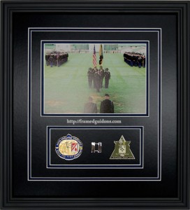 Custom Framed Army Ceremony Military Photo 192nd Brigade