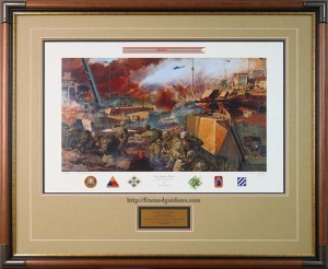 The Tipping Point by James Dietz - Limited Edition Framed Military Photo